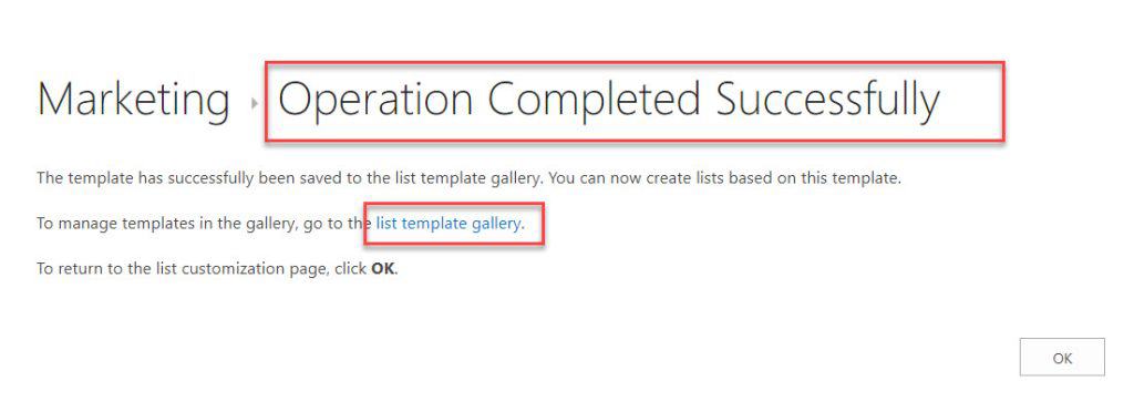 save list as template sharepoint online