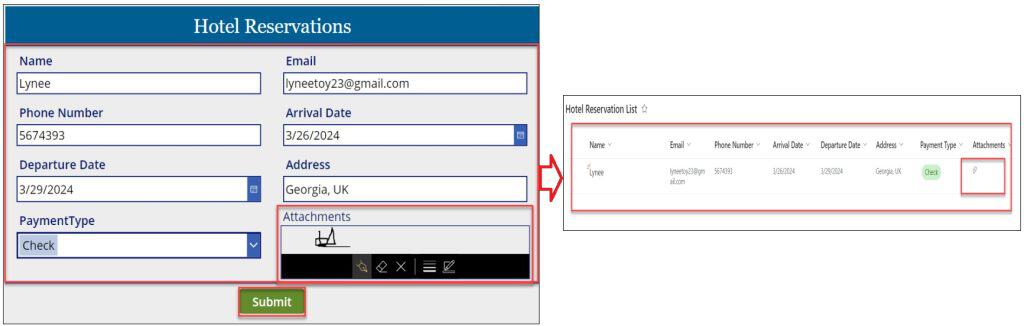 Save Power Apps Pen Input Signature to SharePoint List