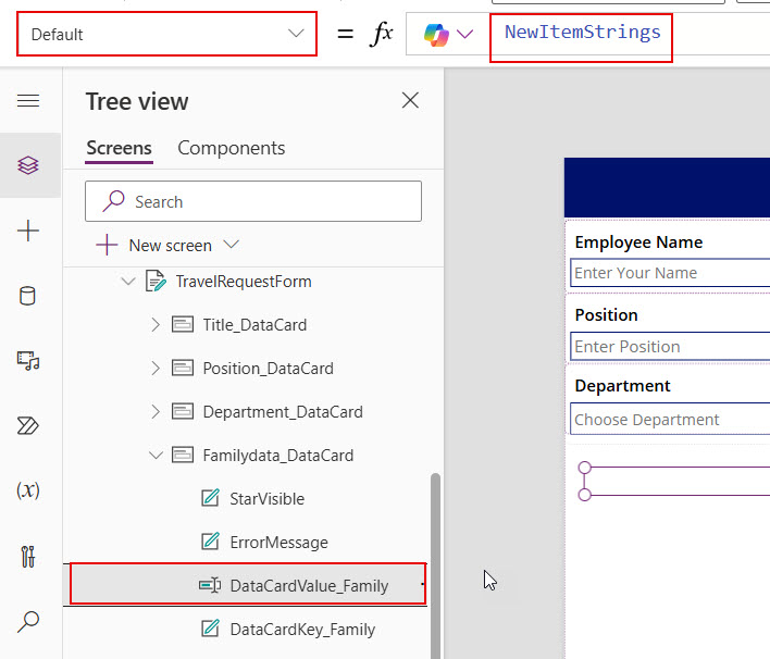  save power apps repeating table data to single sharepoint list