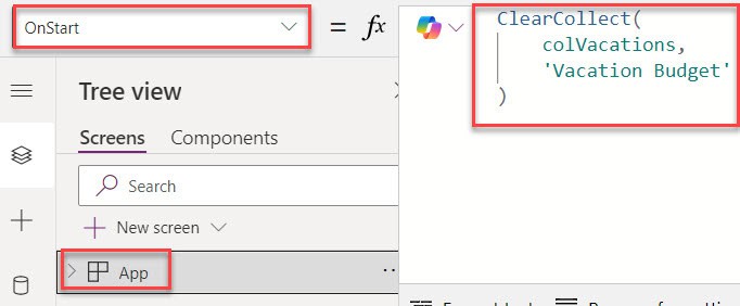 search syntax in powerapps