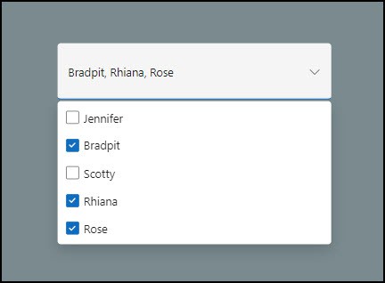 Select multiple items in PowerApps Modern Combobox