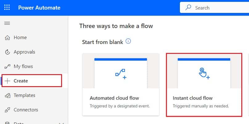 Send email with options in Microsoft power automate
