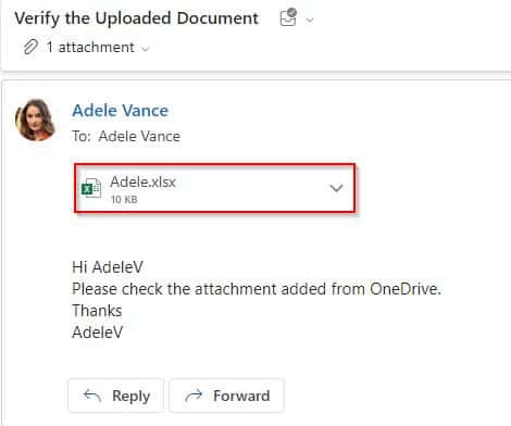 Send email with attachment from OneDrive using Power Automate