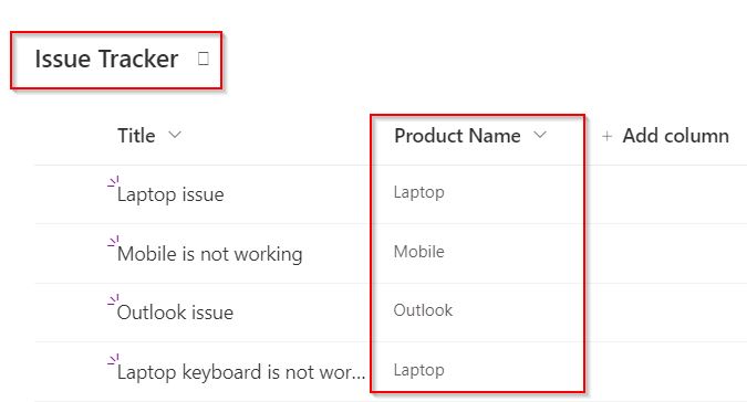 sharepoint calculated column examples