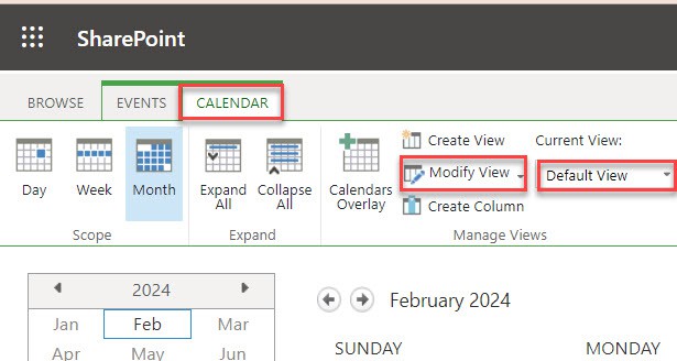 sharepoint calendar overlay duplicate entries