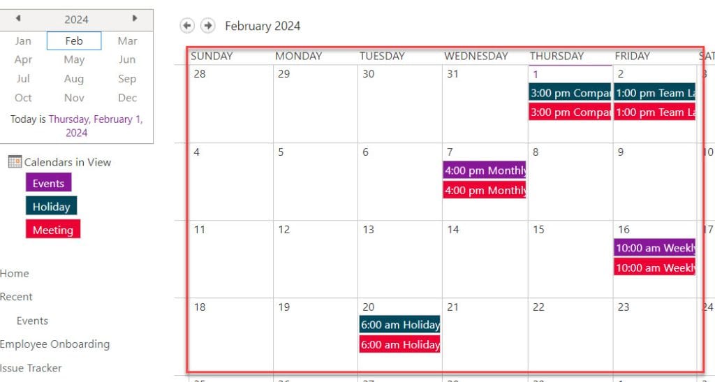 sharepoint calendar overlay duplicate events