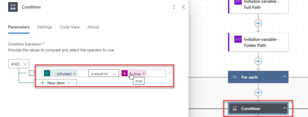 SharePoint copy folder structure with files in Power Automate