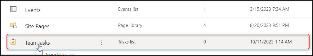 SharePoint Gantt Chart