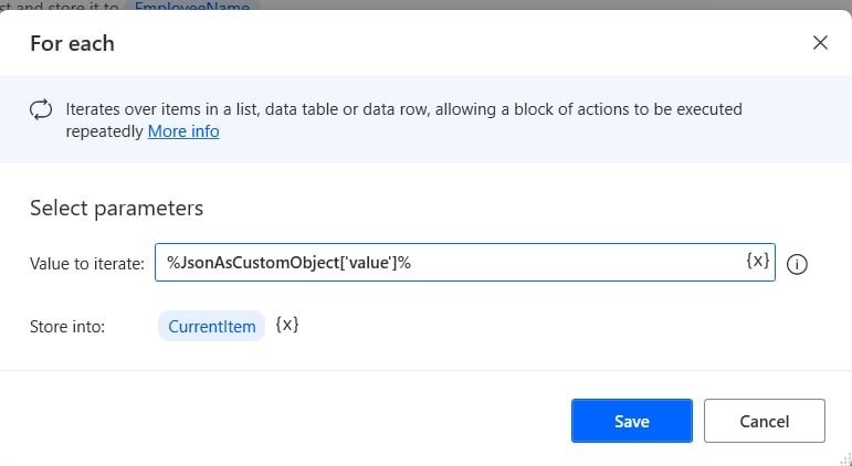 SharePoint Get items Filter query in  Power Automate Desktop