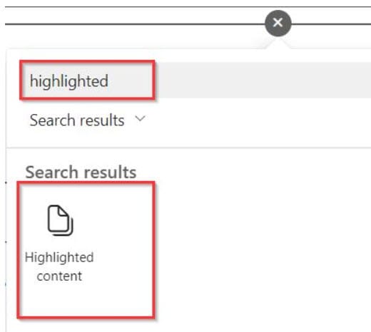 sharepoint highlighted content web part