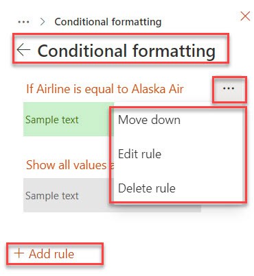 sharepoint online list json