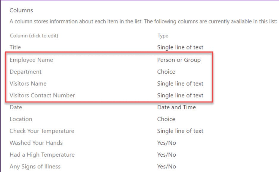 sharepoint show hide list column based on dropdown selection