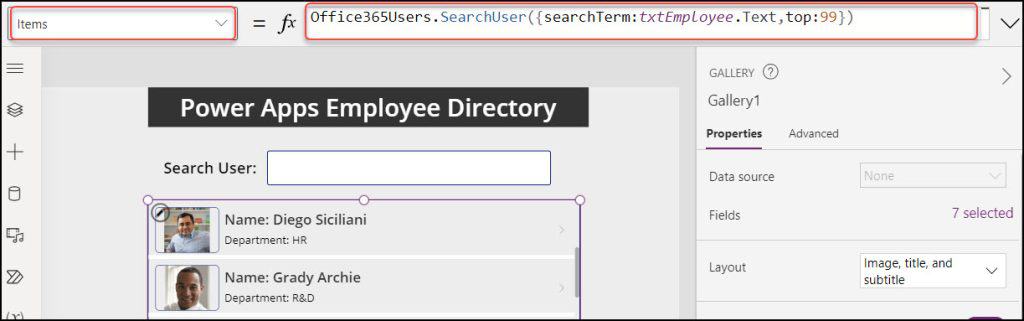 sharepoint staff directory