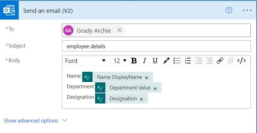 sharepoint trigger conditions