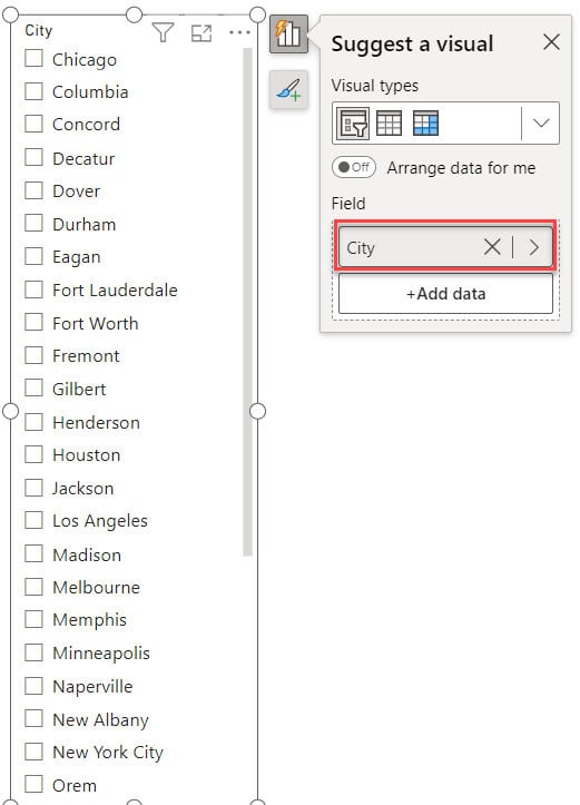 Show and Hide Slicers in Power BI using Bookmarks