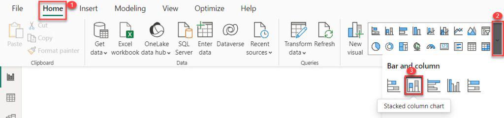 show data labels in power bi