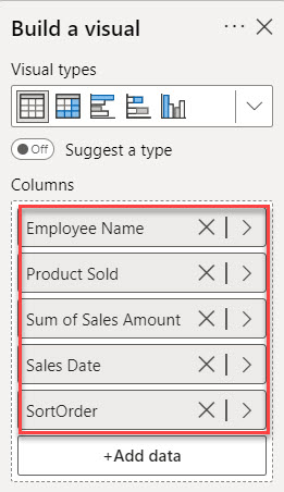 sort power bi table by multiple columns using DAX