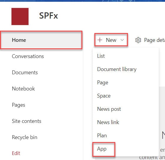 spfx deployment steps