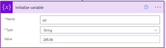 power automate string to float