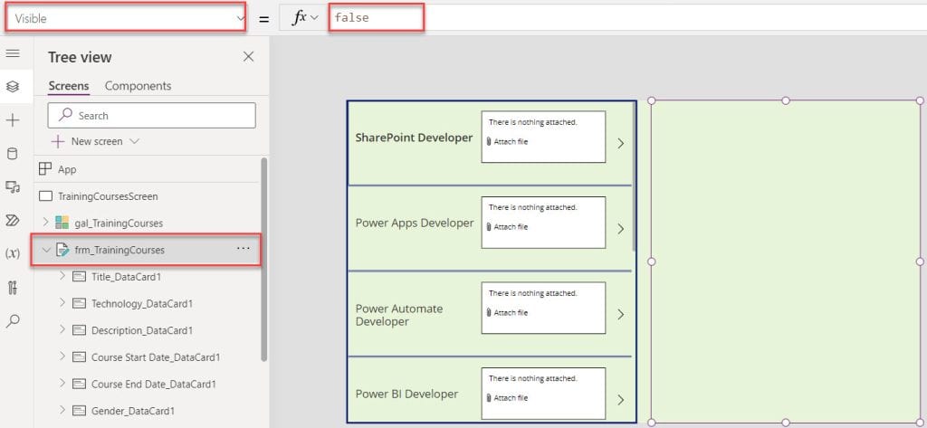 Upload and view attachments from power apps gallery