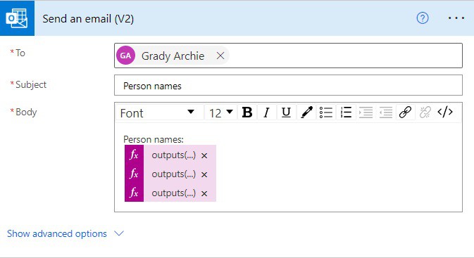 Convert XML to string in Power Automate