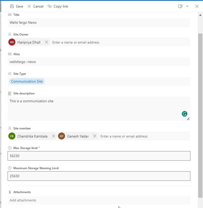 Using Microsoft Power Automate create a SharePoint Online Communication site 