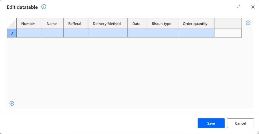 Using Power automate desktop loop through excel rows