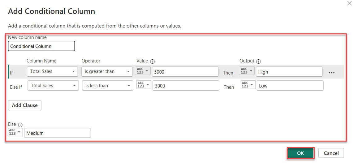 what is conditional column in power bi