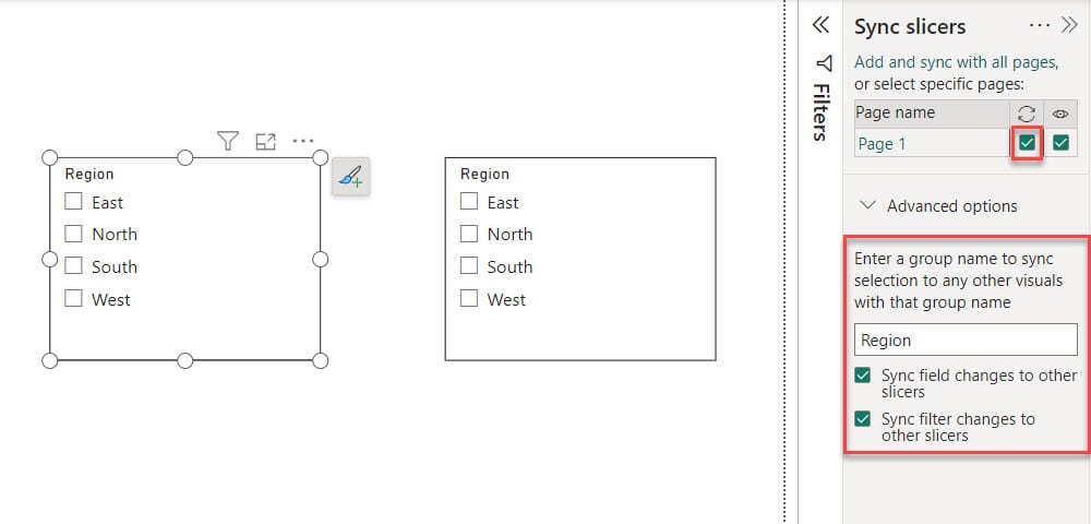 what is sync slicer in power bi