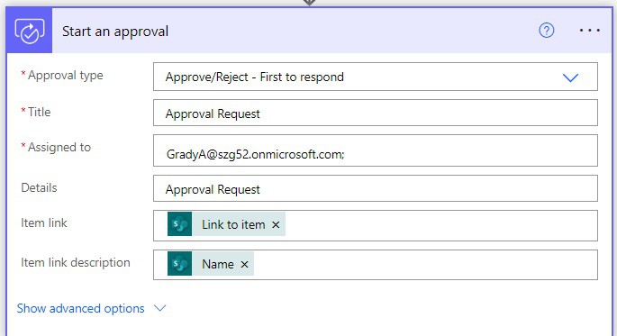 when an item is created sharepoint using power automate