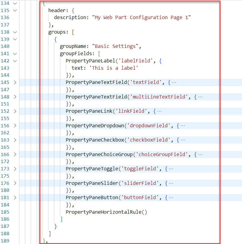 Working with the Web Part Property Pane