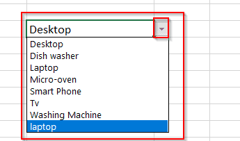 add a column with a dropdown list using the Power Query