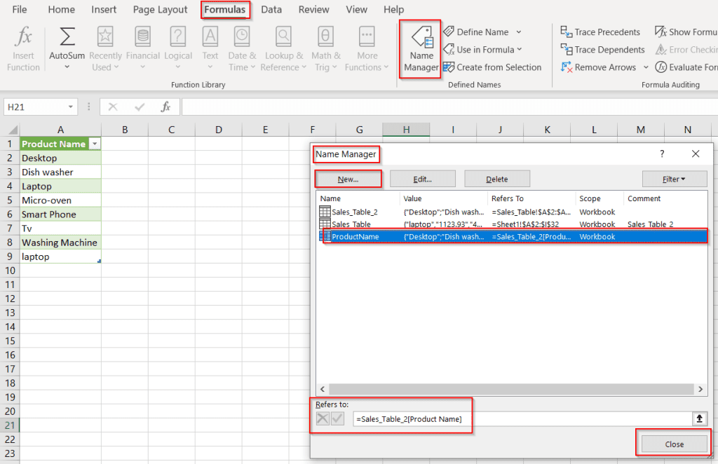 add a column with dropdown list using Power Query example