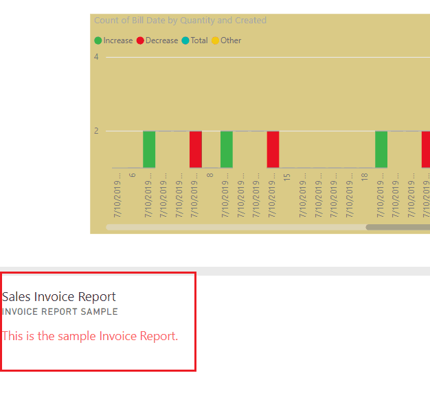 add title in power bi dashboard