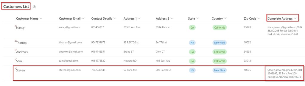 Append multiple values dynamically in array using Power Automate flow