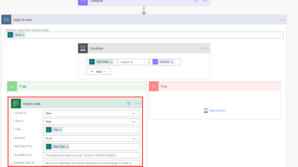 Basing a Flow on Today's Date with Power Automate