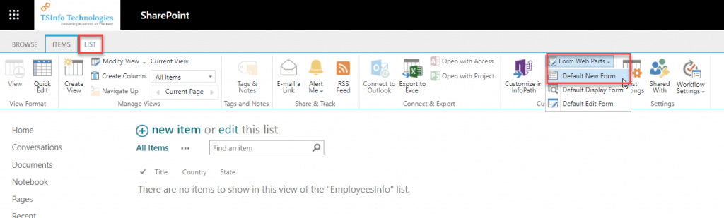 cascading dropdown in sharepoint list