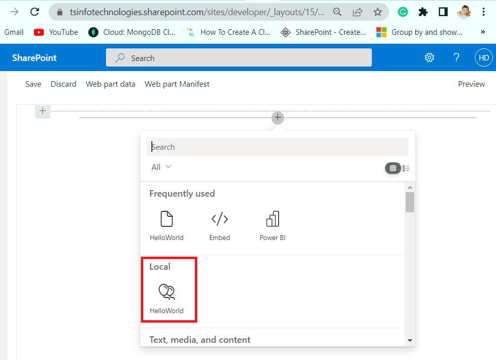 Configure web part icon in SharePoint framework