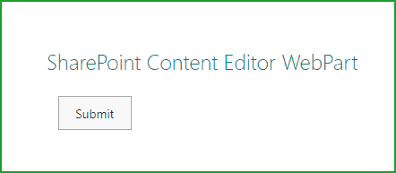 sharepoint content editor web part