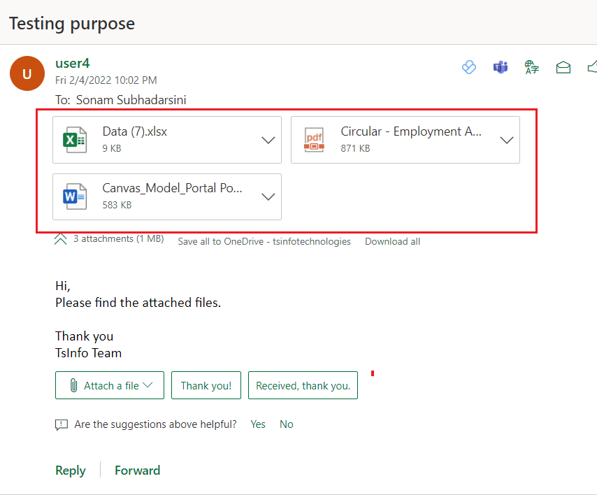 copy file from email to SharePoint using Power Automate