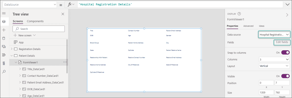 create power app from sharepoint list