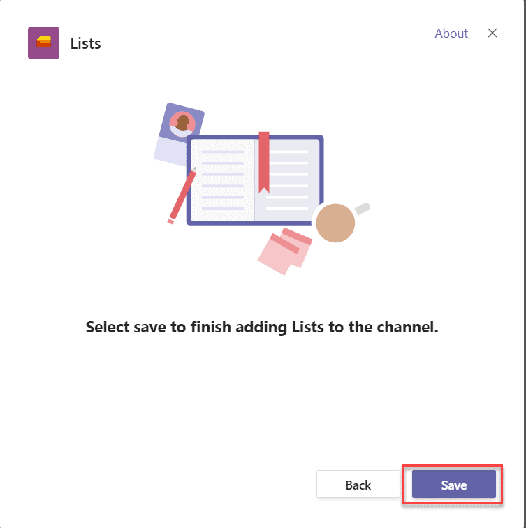 create a microsoft lists from microsoft teams