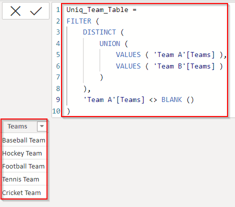 create a relationship in power bi without unique values