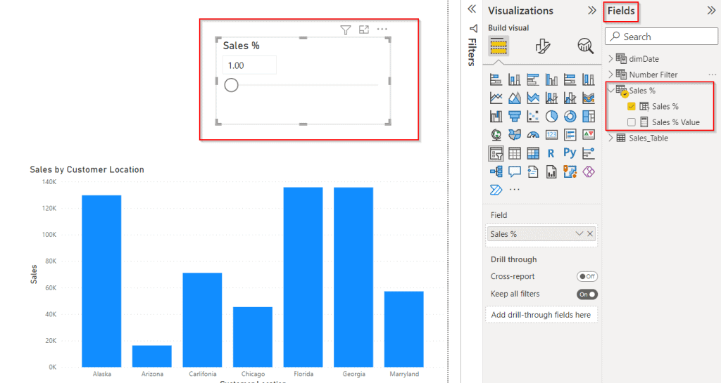 create a What if Parameter in Power BI