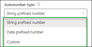 Create Autonumber Column in Dataverse table