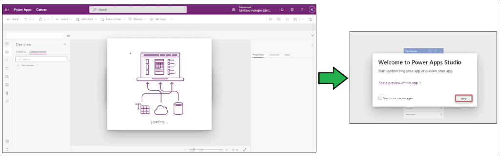 Create Canvas App With Data From Microsoft Dataverse