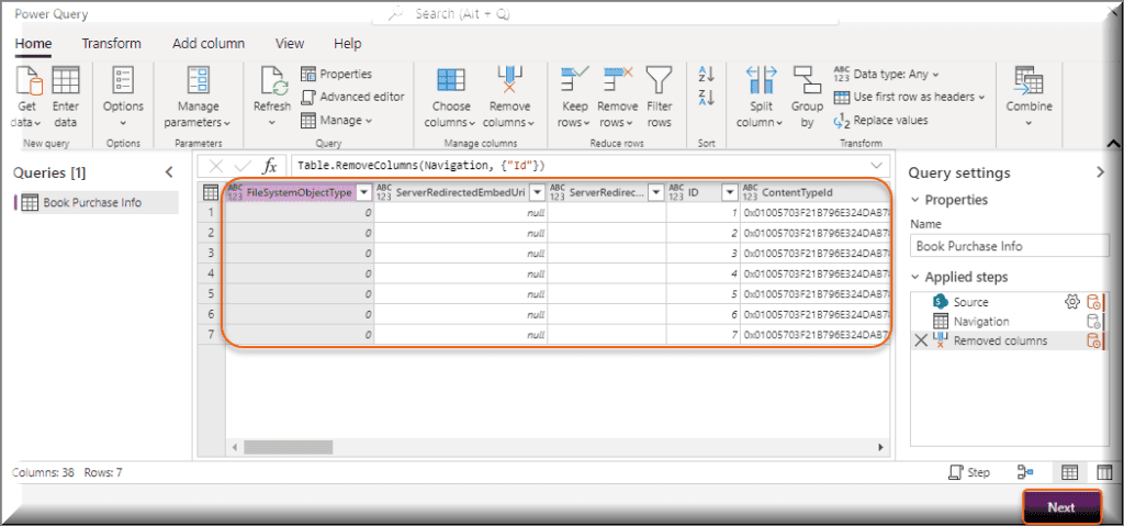 Create Dataverse dataflow from SharePoint list