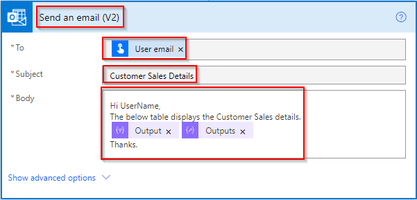 Create HTML Table from Excel using the Power Automate