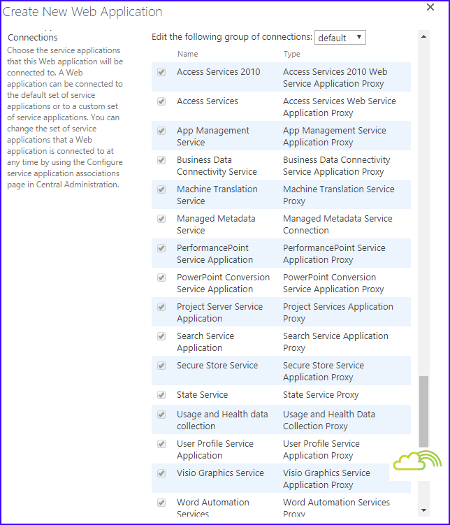 create web application in sharepoint