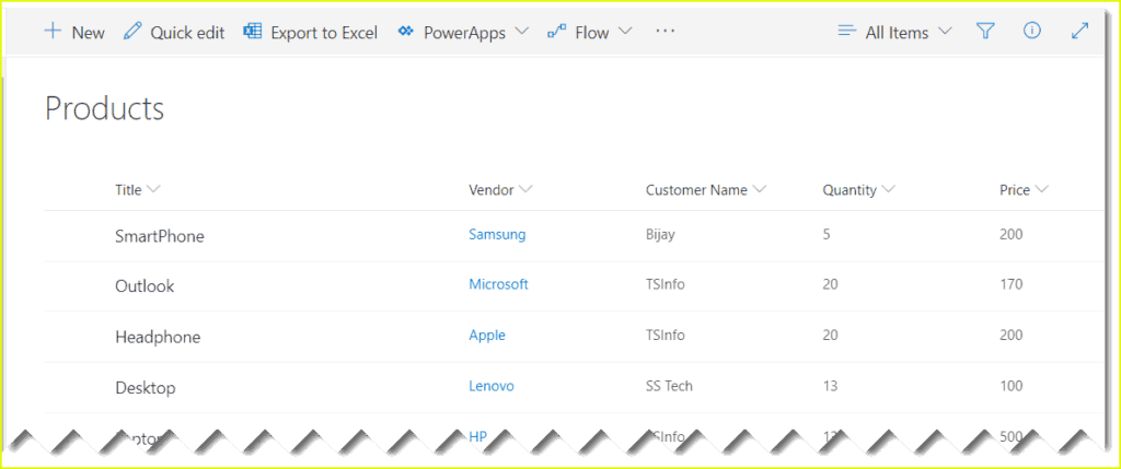 create power bi report from sharepoint online list